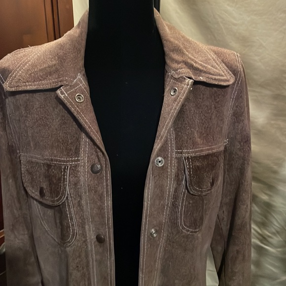 Vintage Leather Jacket Simco Supreme - Picture 2 of 9